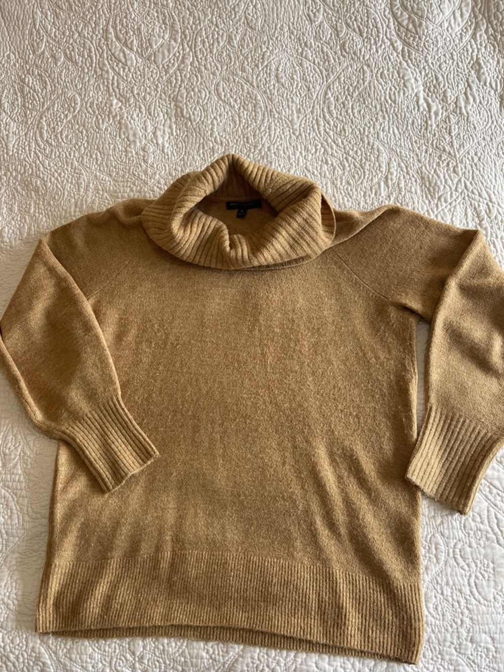Banana Republic Camel/Tan Cowl Neck Sweater